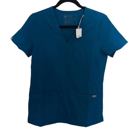 NWT Figs Casma Three Pocket Scrub Top - Picture 2 of 7